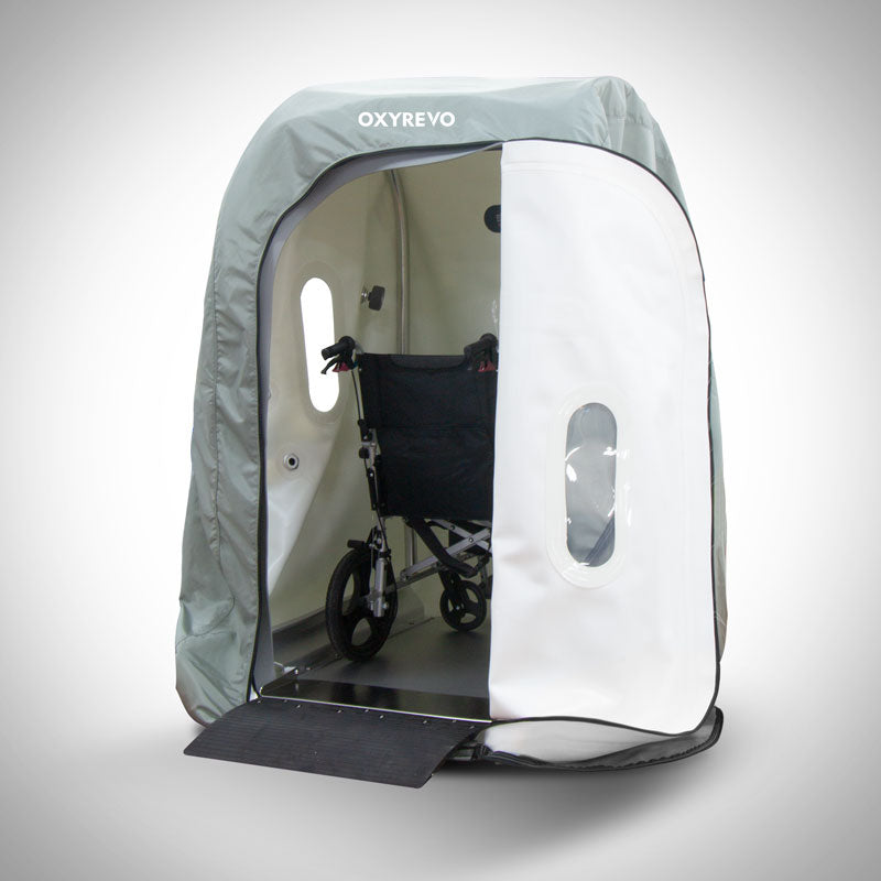 OxyRevo Heal 40 1.4 ATA Wheelchair Soft Hyperbaric Chamber